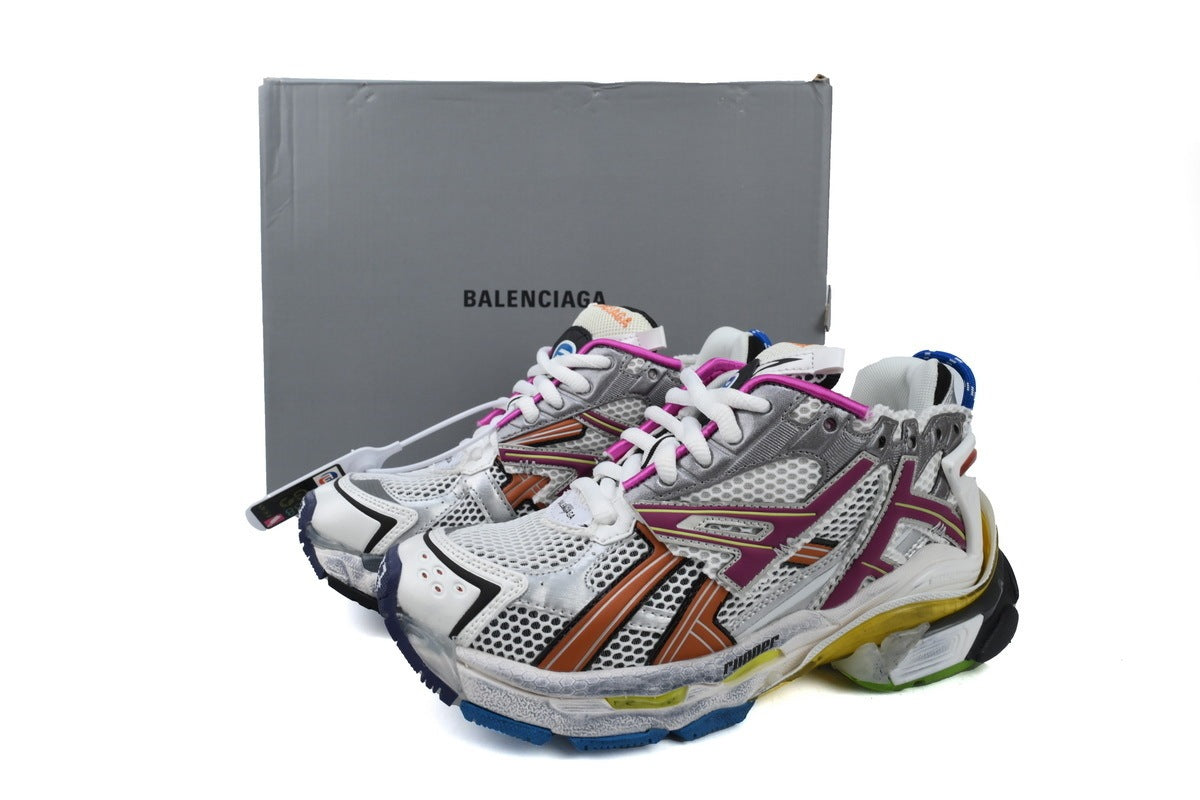 Balenciaga Runner Multicolor Silver purple sneaker