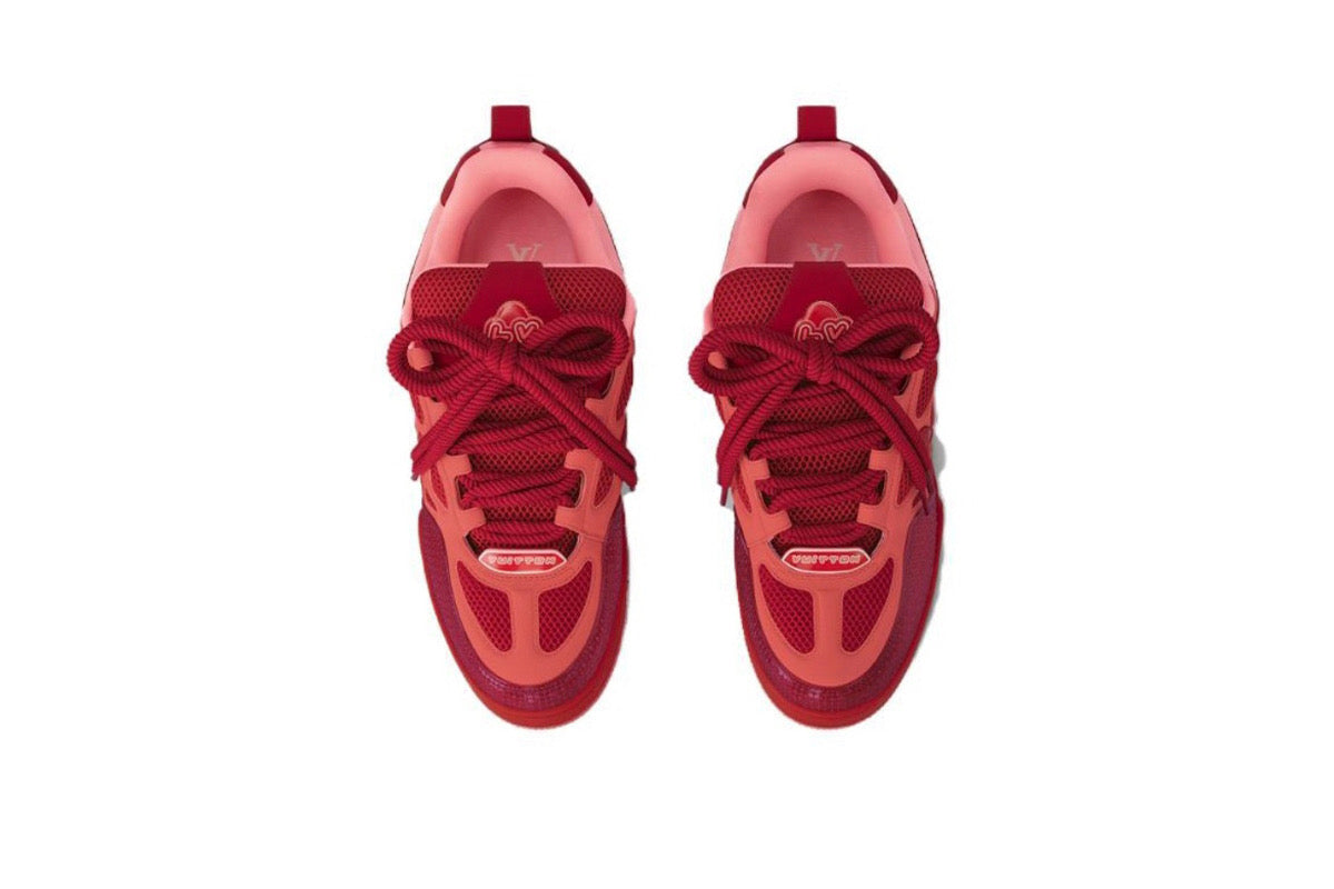 Louis Vuitton skate sneaker All Red