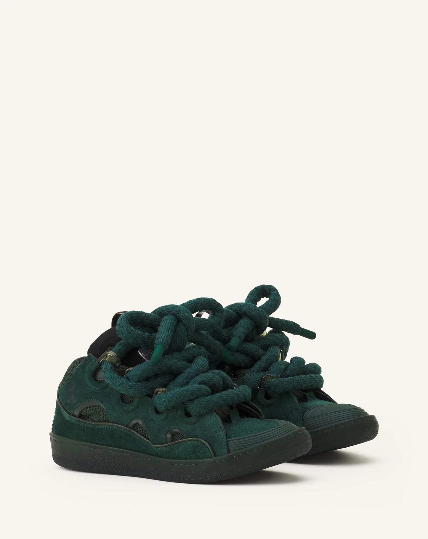 CURB SNAKE SNEAKERS IN LEATHER