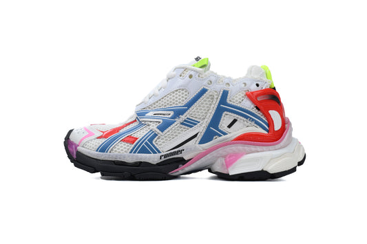 Balenciaga Runner white Blue Red