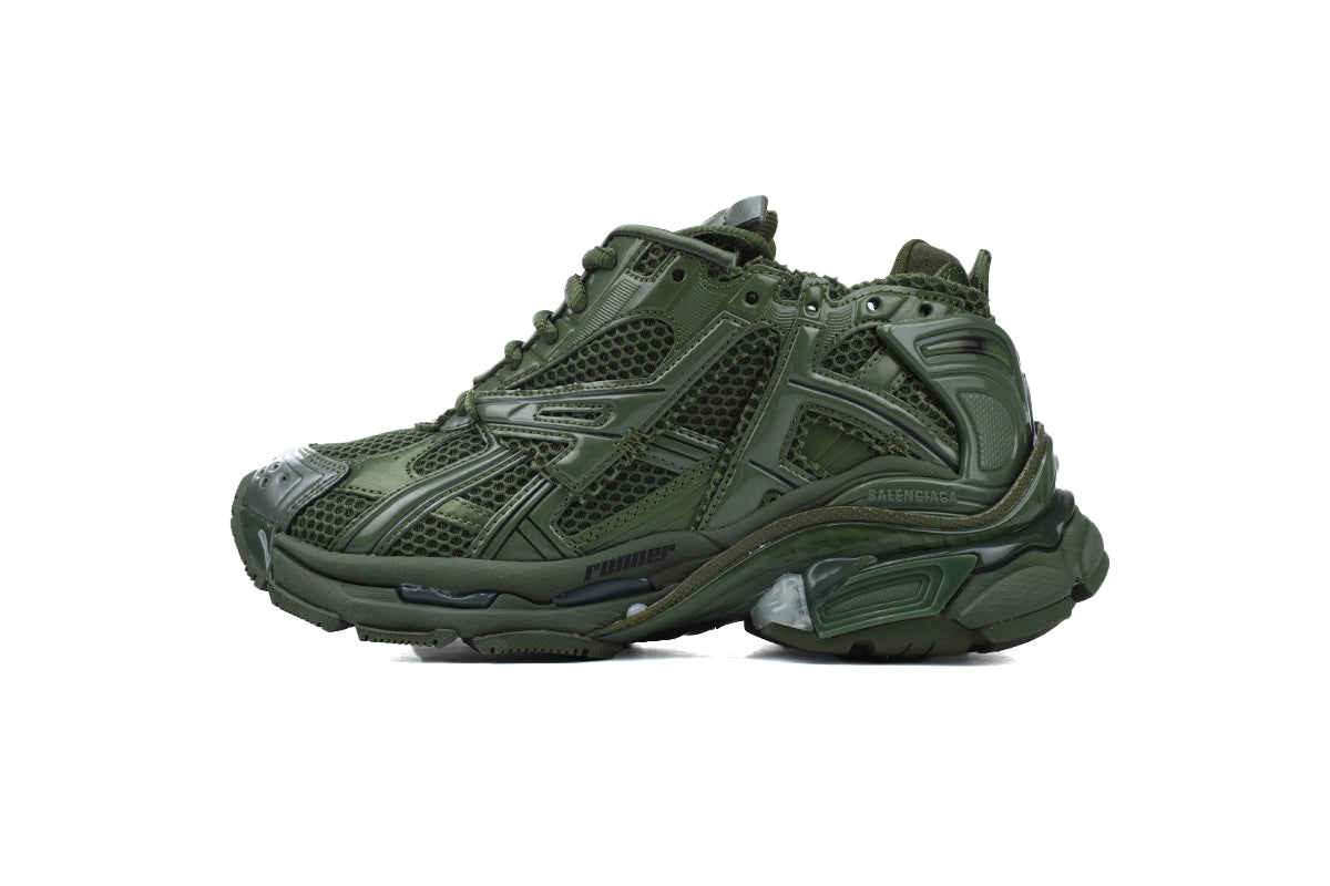 Balenciaga. Runner sneaker Dark Green