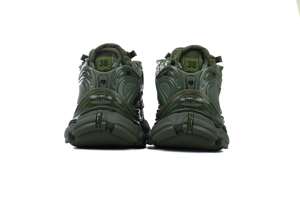 Balenciaga. Runner sneaker Dark Green