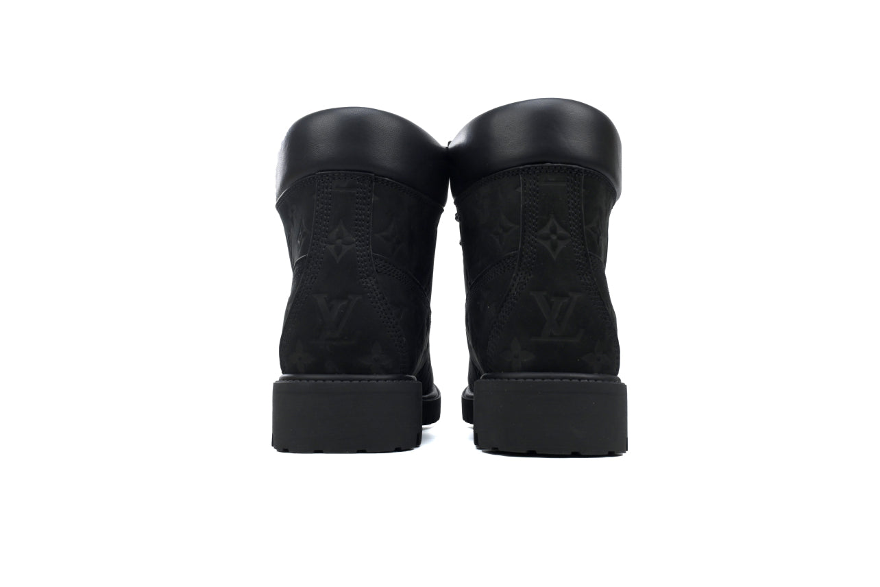 Louis Vuitton x Timberland 6" Ankle Boot "Black Monogram"