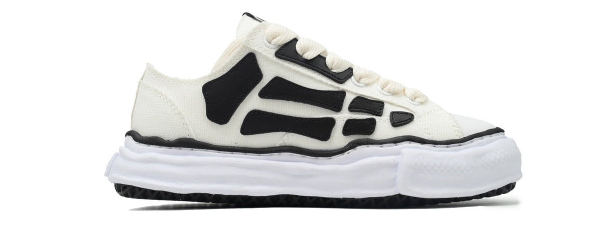 Maison mihara yasuhiro x AMIRI skel-Top Low off white