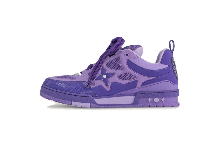 Louis Vuitton skate purple