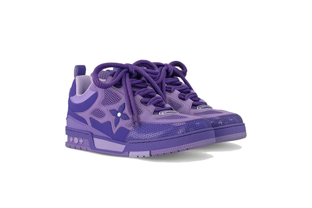 Louis Vuitton skate purple