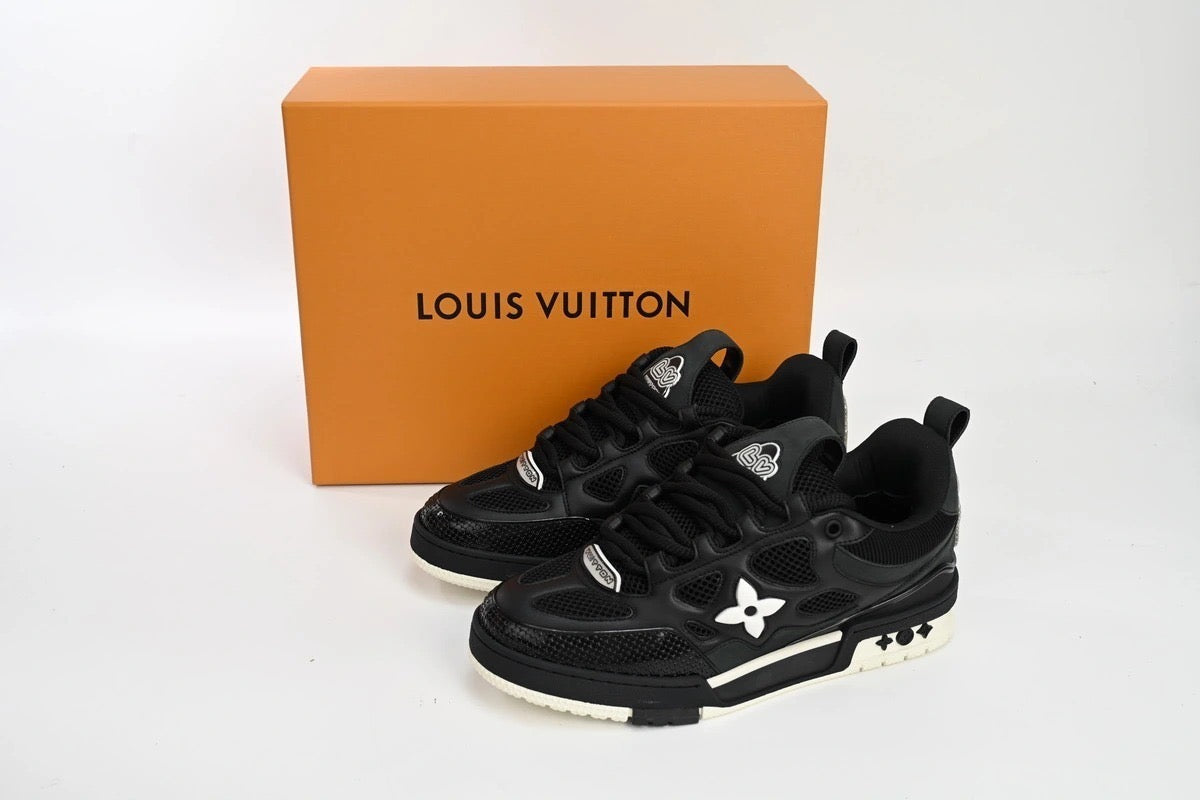 Louis Vuitton skate neaker black white