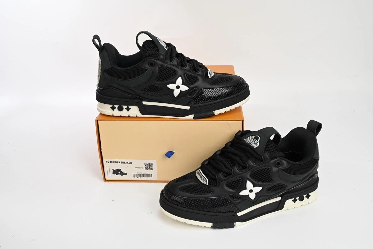 Louis Vuitton skate neaker black white