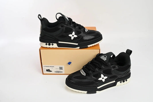 Louis Vuitton skate neaker black white