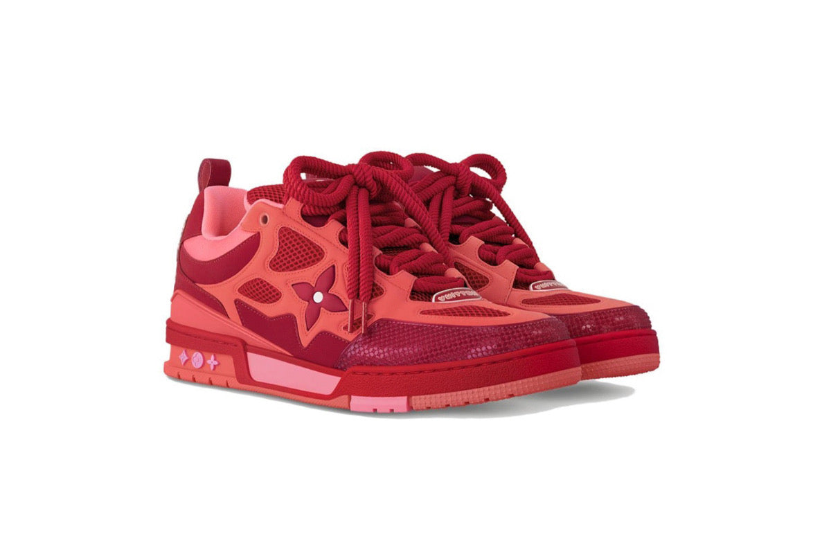 Louis Vuitton skate sneaker All Red