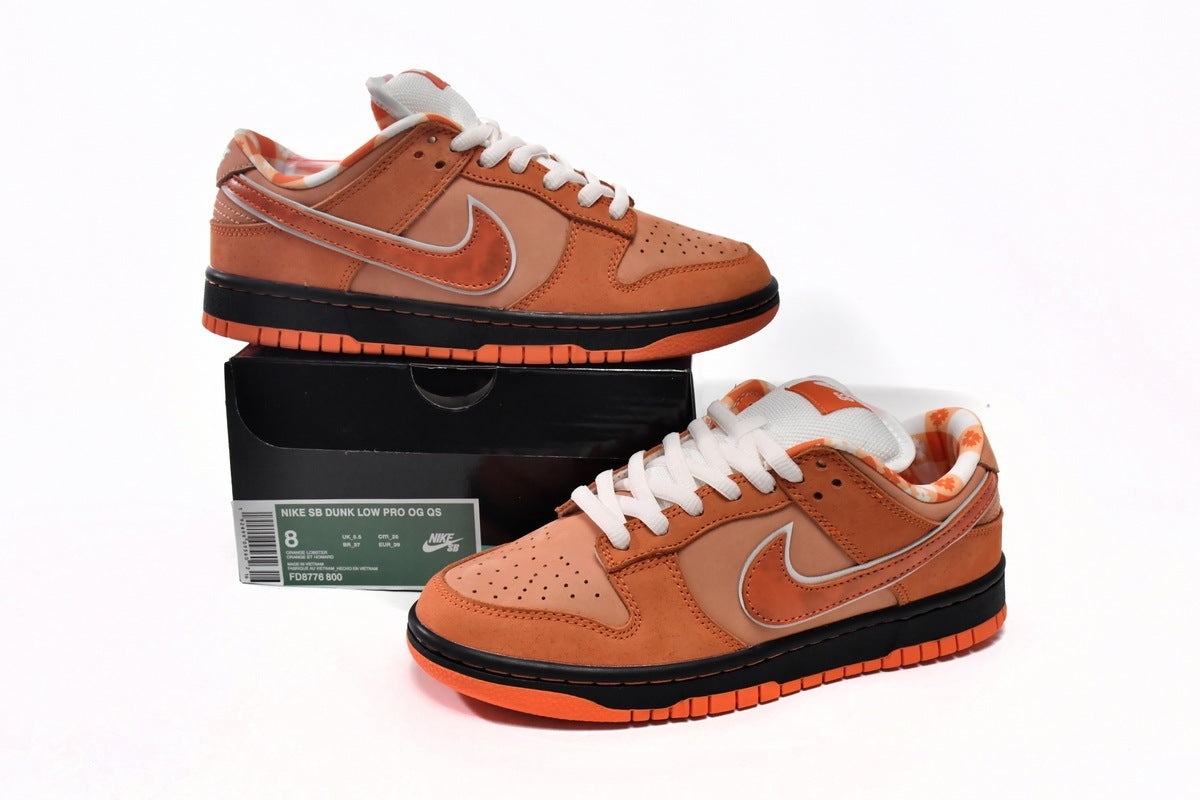 Concepts x Nike SB Dunk Low orange Lobster