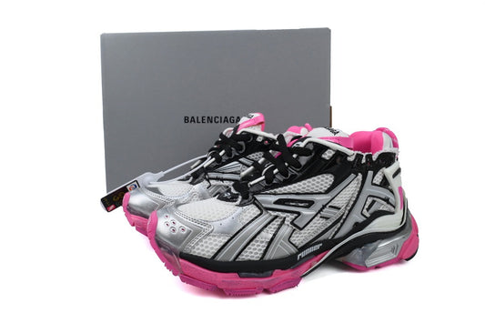 Balenciaga Runner Silver Red