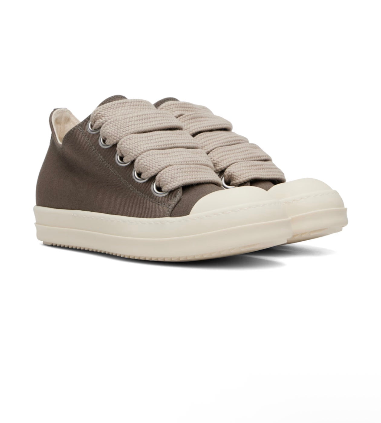 Rick OWENS DRKSHDW Gray Towel Jumbolace Low